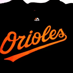 T-shirt Majestic Baltimore Orioles uomo s XXL nero Adam Jones #10 - Foto 1 di 7