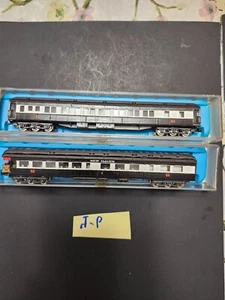 N SCALE NEW HAVEN WHITE KNIGHT BUSINESS CAR #1 & LOUNGE BAR CAR 100 - Picture 1 of 1