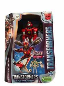 Figura de acción Hasbro Transformers EarthSpark Deluxe TERAN TWITCH 5" NUEVO - Imagen 1 de 2