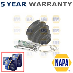 NAPA Front Rear Inner Outer CV Joint Boot Set Fits Renault Peugeot Citroen Fiat - Picture 1 of 2