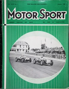 Motor Sport Magazine January 1959 - Imagen 1 de 2