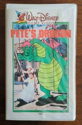 Pete's Dragon- VHS Walt Disney-Clamshell (1977 1st Release Special) Foto 1 de 4