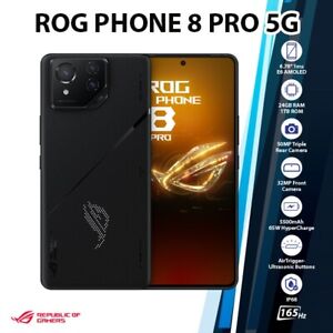 ASUS ROG Phone 8 Pro 5G Android Mobile Phone (Black/24GB+1TB/Dual SIM/Unlocked)