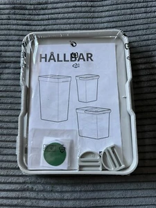 Tapa de bote de basura IKEA Hallbar 803.980.58 (3 galones) nueva - Imagen 1 de 2