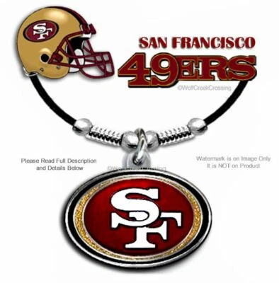COLLAR SAN FRANCISCO 49ERS 24" NFL Fútbol Masculino Mujer Recomendar Mejor Valor ' Foto 1 de 4