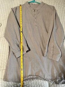 boys linen shirt 3/4 sleeve - Picture 1 of 3