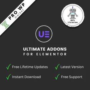 Ultimate Addons for Elementor Pro | GPL | Lifetime Updates | Support Help - Picture 1 of 2