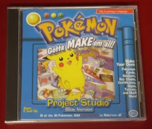 Software PC Pokemon Gotta Make em all Project Studio Blue Version NEW Jewel - Picture 1 of 2