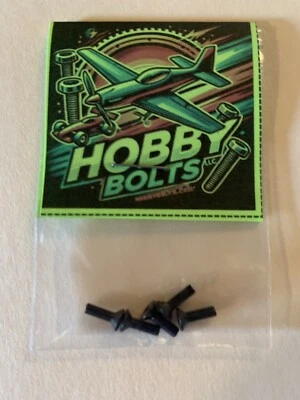 Hobby Bolts M2.5x8mm Flat Head Screw Hex Drive Qty:3 Packs RC Car Micro Fastener - Image 1 of 2