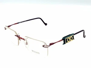 1 Brille MOSCHINO M3137-V 671-S Brillenfassung randlos Damen Herren Unisex - Picture 1 of 9