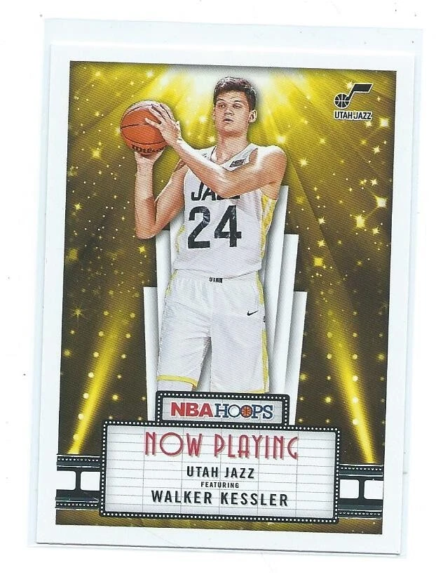 2022/23 NBA Hoops-Walker Kessler Now Playing #19-Utah Jazz - Image 1 of 1