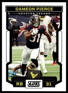 2023 Score Base #2 Dameon Pierce Houston Texans