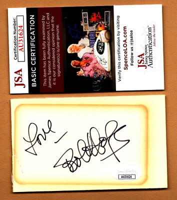 BOB HOPE HOF Signed "Love" Autograph Auto PGA Golf Cut JSA 💎 COA - Image 1 of 3