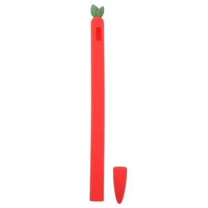 Silicone Pen Caps Cover Stylus Case Carrot Silicone Pen Cover - Zdjęcie 1 z 12