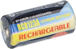 Batería CR V 123 A Li-Ion 500mAh 3V Tipo CR123A - Imagen 1 de 6