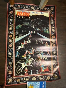 Imperial Iran Pahlavi Era Tourism Poster 1970s - Bild 1 von 1