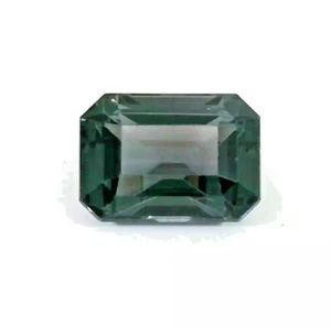 Certified 1.51 carats -NATURAL TANZANIA BLUE SPINEL OCTAGON CUT LOOSE GEMSTONES - Picture 1 of 5