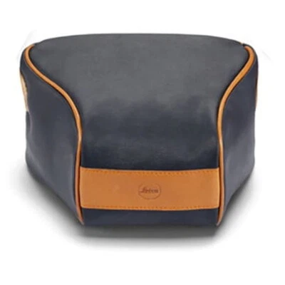 LEICA Etas Pouch Coated Canvas Midnight Blue Case Bag 2DF#-19574 - Imagem 1 de 2