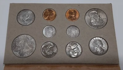 1956 P&D UNC Set in OGP - Uncirculated w/Toning - 18 UNC Coins Total  (B) - Image 1 of 4