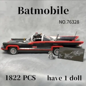 2024 Classic TV Bat Car 76328 Building Blocks Model Toy for Kids & Christmas - Picture 1 of 6