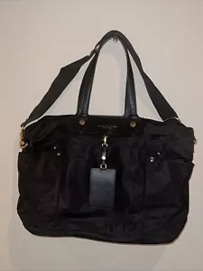Borsa con pannolini per bambine Marc by Marc Jacobs nylon eliz-a-baby nera $348 - Foto 1 di 7
