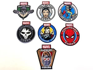 New Complete Marvel Collector Corps Patch Collection! Spider-Man, Starlord... - Picture 1 of 1