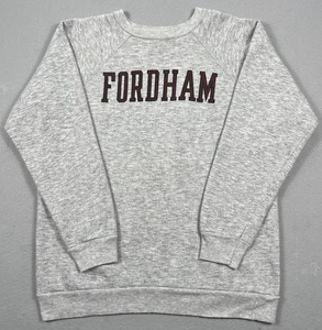 Vintage Champion Sweatshirt Mens XL Fordham University Crewneck Made USA 80s - Picture 1 of 5