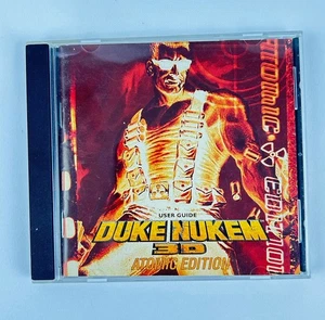 Duke Nukem 3D Atomic Edition for PC Computer Game Disk & Booklet 1996 *Tested* - Picture 1 of 6