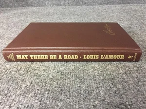 Louis L'Amour Leatherette Book - May There Be A Road - Picture 1 of 6