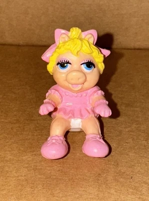 Juguete Happy Meal McDonald's 1986 vintage Miss Piggy Muppet Babies Foto 1 de 4