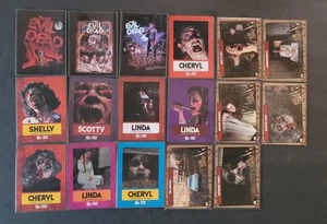 2024 Fright Rags The Evil Dead 17 card complete chase set - Picture 1 of 1