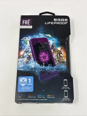 LifeProof  FRE Case for Apple iPhone 6 Plus/6s Plus Waterproof New Purple - Image 1 of 4