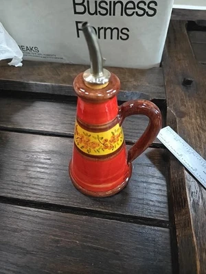 Aceite de oliva/vinagre/jabón para platos de cerámica Cruet con mango Foto 1 de 3