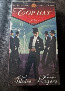 Top Hat VHS Unopened Fred Astaire Ginger Rogers - Picture 1 of 5