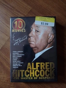 Alfred Hitchcock Master of Suspense 10-Movies Dvd .D13 - Picture 1 of 4