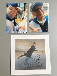 OTTO In-person Signed raro edición limitada Art Card 18x18 autógrafo + dibujo - Imagen 1 de 1