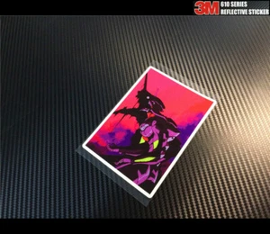 Reflective EVANGELION EVA 01 初号機 JDM Car Sticker #E11 - Picture 1 of 2