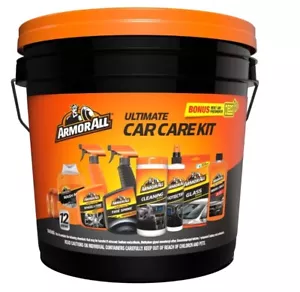 Armor All 12-Piece Car Cleaning Kit – Complete Interior & Exterior Care Set - Picture 1 of 6