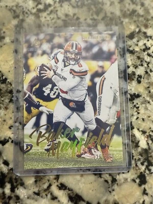 2020 Panini Luminance - Gold #29 Baker Mayfield /299 - Image 1 of 2