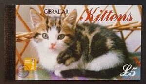 Gibraltar 1997 Kittens / Cats Booklet Hong Kong Stamp Expo. As Pictures.  (PA) - Picture 1 of 7
