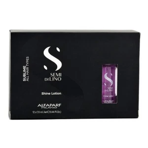 Fiale Per Capelli Densificanti ALFAPARF Semi Di Lino Shine Lotion Fiale 12x13ml - Foto 1 di 1