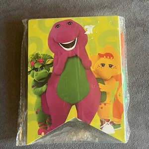 Barney And Friends Geburtstag Banner Cupcake Tortenaufleger Luftballons - Bild 1 von 16