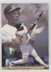 1993 Flair Rickey Henderson #260 HOF
