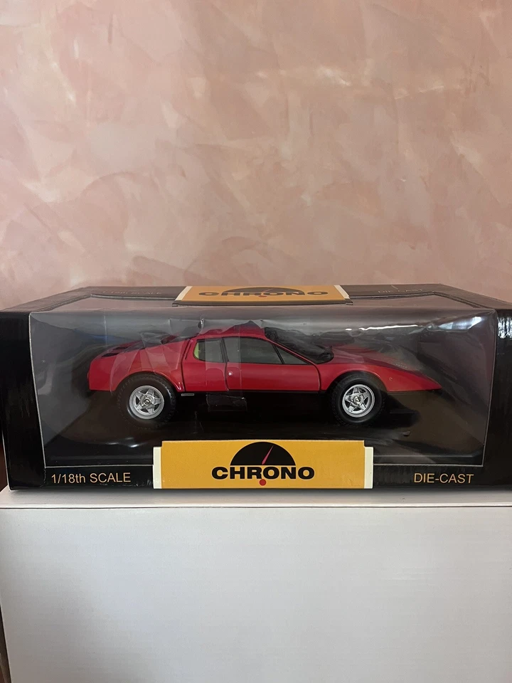Chrono Ferrari 512 BB 1976 Rosso  1/18 - Immagine 1 di 4