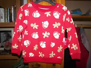 Holiday Time Christmas Sweatshirt for Boy or Girl ~ 2 Toddler; NWT - Picture 1 of 4