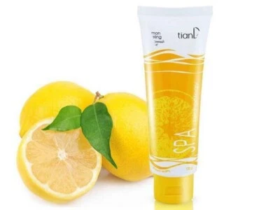 TIANDE NATURKOSMETIK Universelles Peeling „Zitrone“ Sofortige Entfernung der abgest. Hautzellen