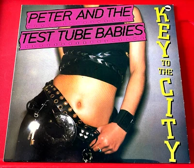 Peter And The Test Tube Babies Key To The City 12"PC UK ORIG '86 Hairy Pie VINYL - Image 1 of 4