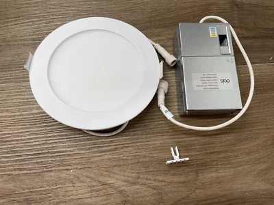 DALS LIGHTING DALS 5005-CC-WH LED Canless Recessed Fixture with 5" Shower & Trim - white