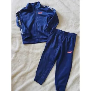 NWT 2 pc outfit Athletic joggers jacket Boys size 3T PUMA - Picture 1 of 5