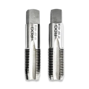 1/2" BSP Gewindebohrer HSS 2er Set Gewindebohrer British Pipe Gewinde 1/2 x 14tpi RDG - Bild 1 von 1